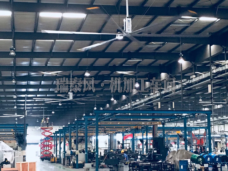 工廠車間工業大吊扇除了可以降溫，這兩點你也應該了解一下！